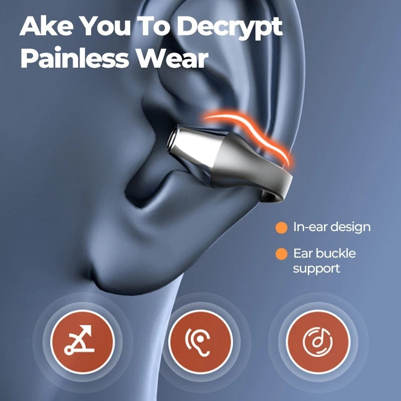 AirClip™️ | Bone Conduction Earphones 🎶