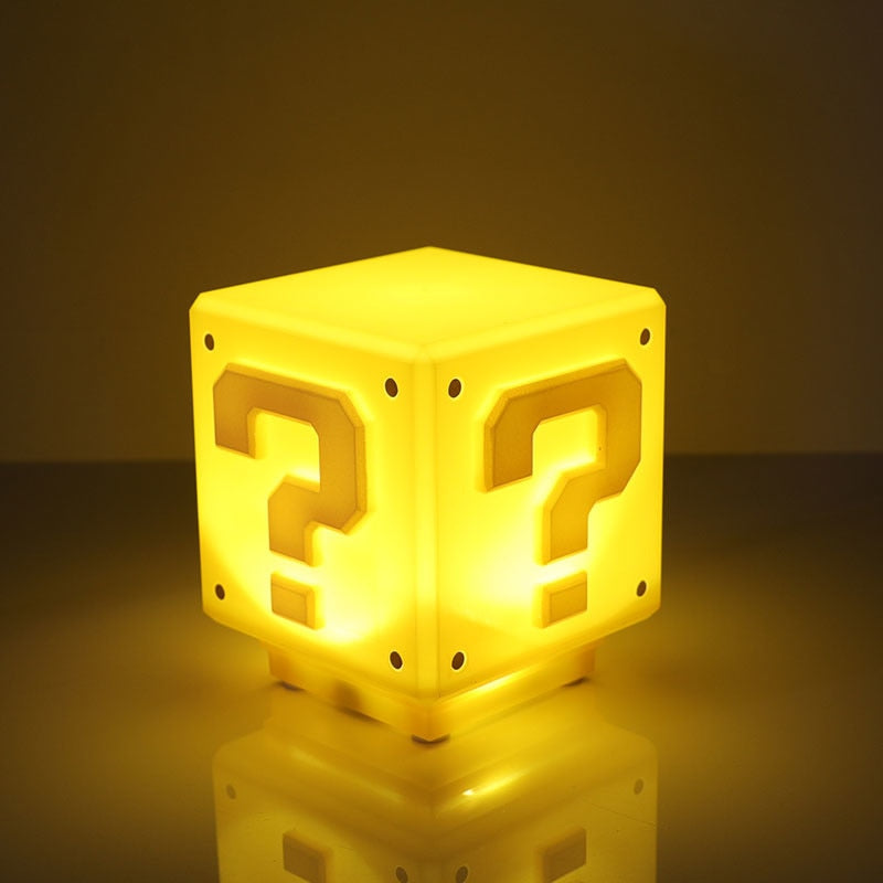  Paladone Super Mario Brothers Question Block Lamp